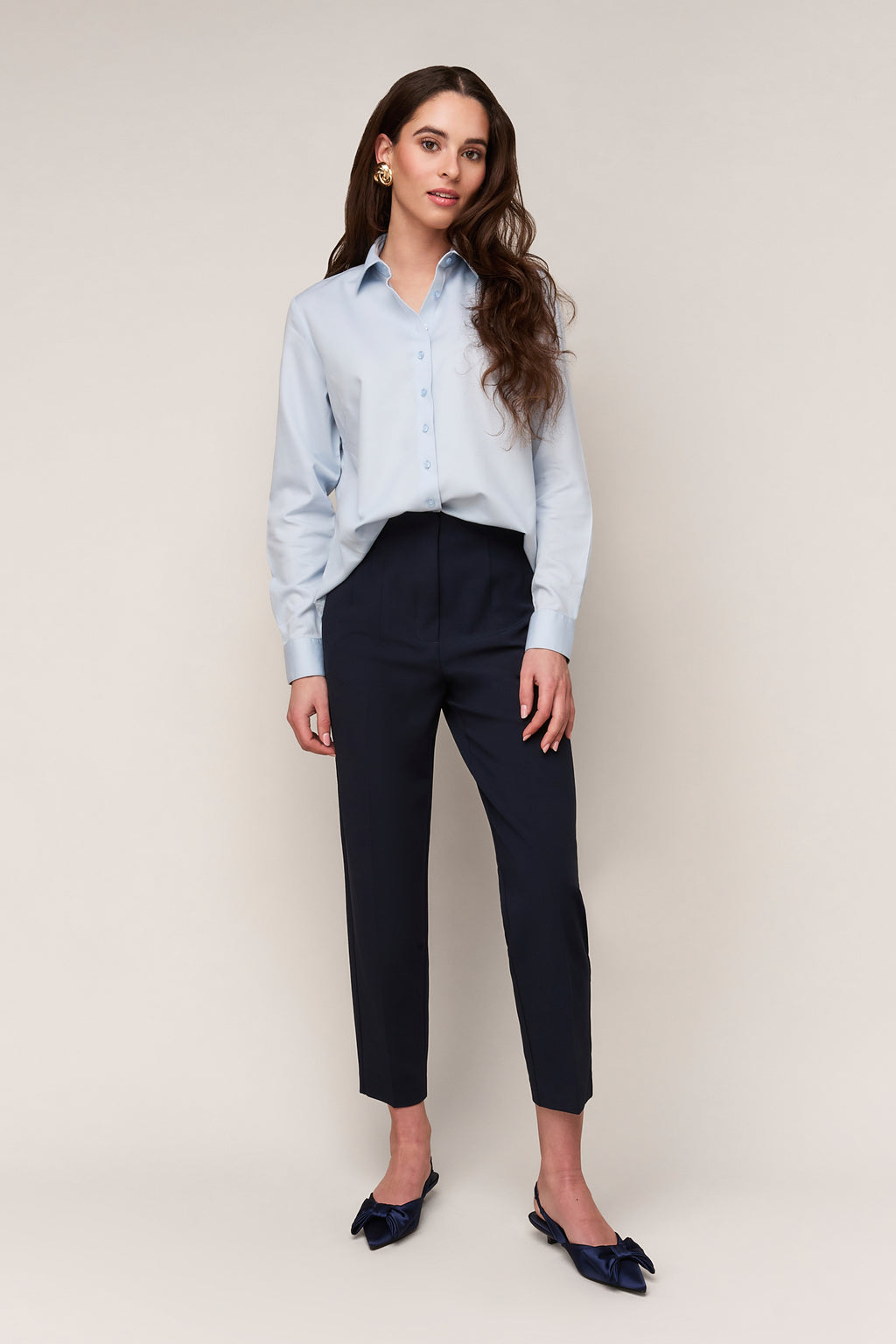 Dames Blouse Regular Fit - Enkele Manchet