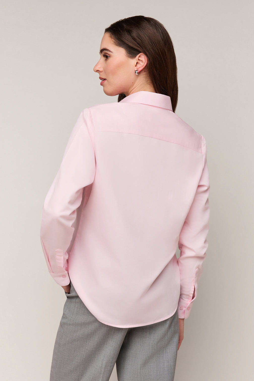 Dames Blouse Regular Fit - Enkele Manchet