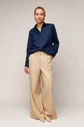Dames Blouse Regular Fit - Enkele Manchet