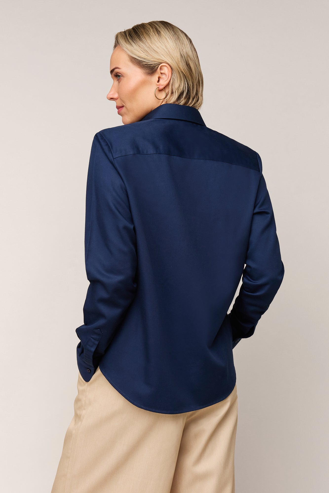 Dames Blouse Regular Fit - Enkele Manchet