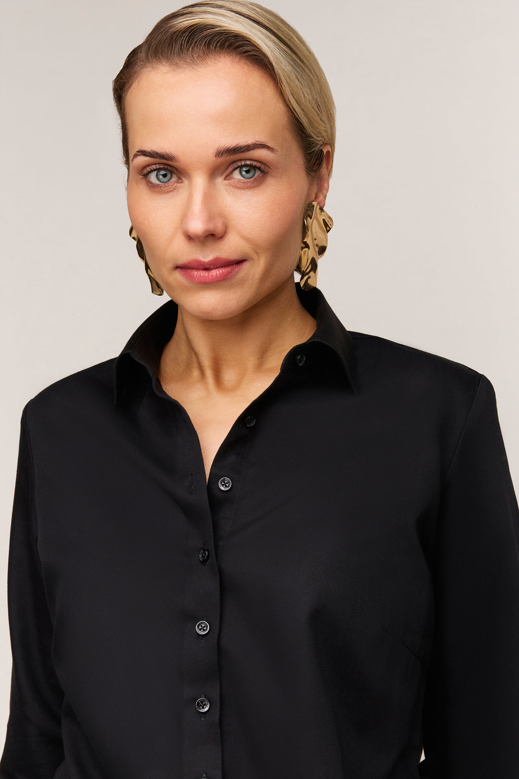 Dames Blouse Regular Fit - Enkele Manchet