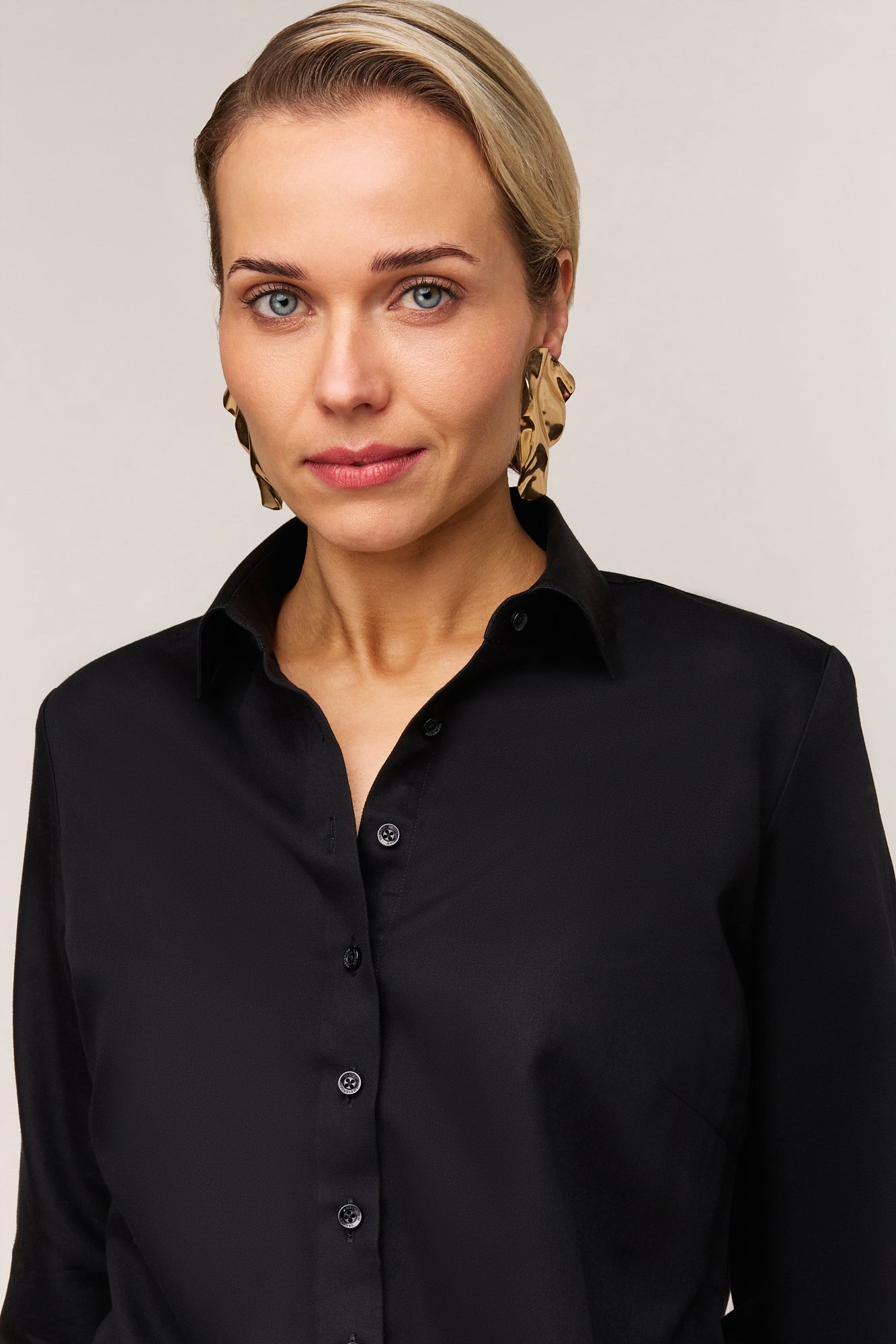 Dames Blouse Regular Fit - Enkele Manchet