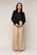 Dames Blouse Regular Fit - Dubbele Manchet